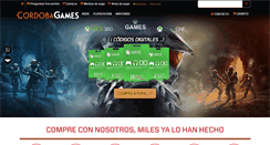 Desktop Screenshot of cordobagames.com